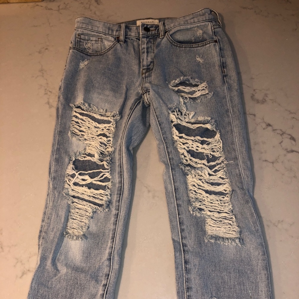 PacSun Light Wash Boyfriend Jeans